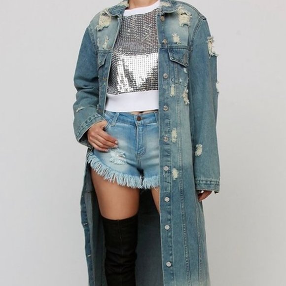 DENIM JACKET - Picture 3 of 4